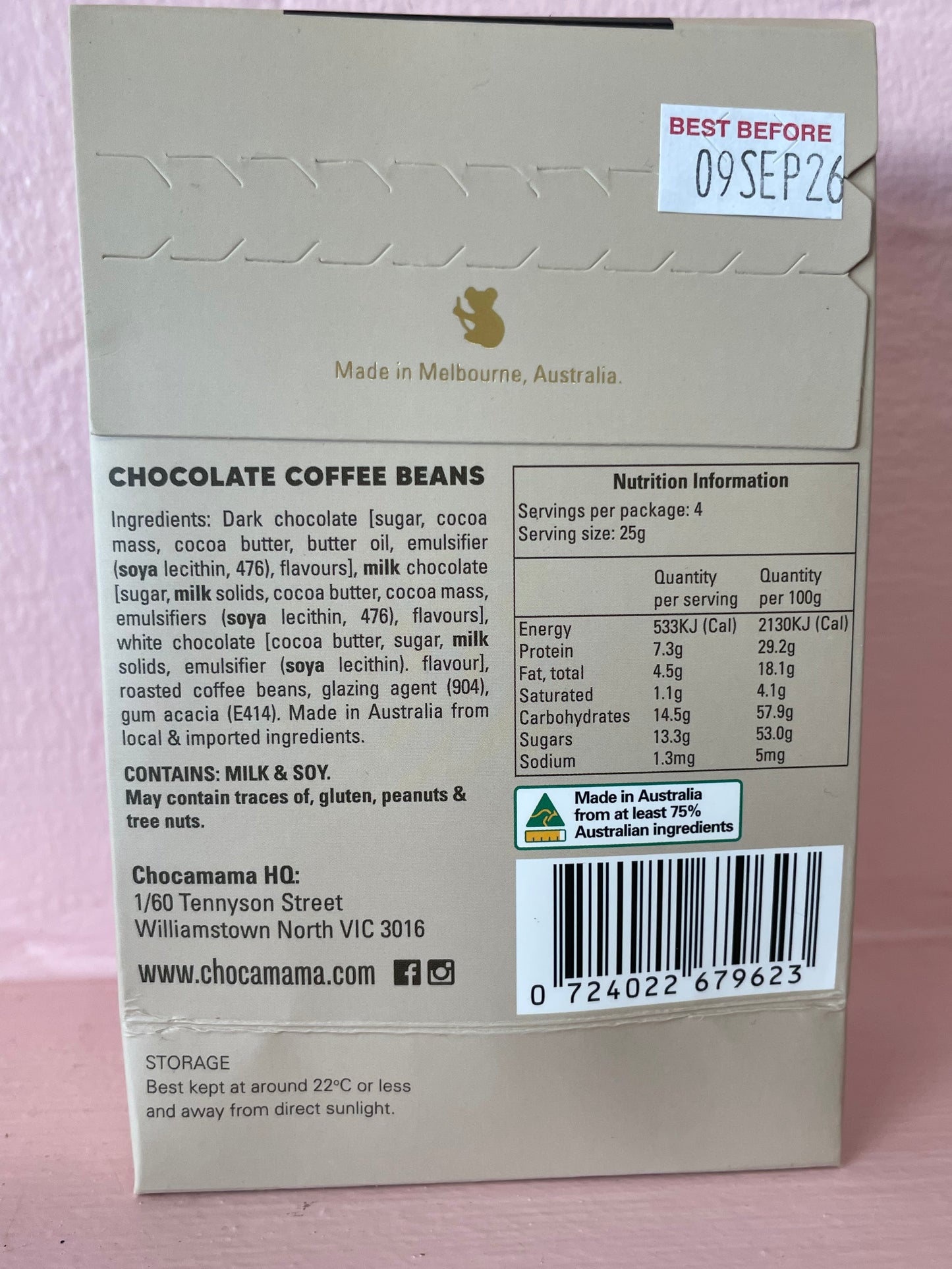CHOCOLATE COFFEE BEANS
