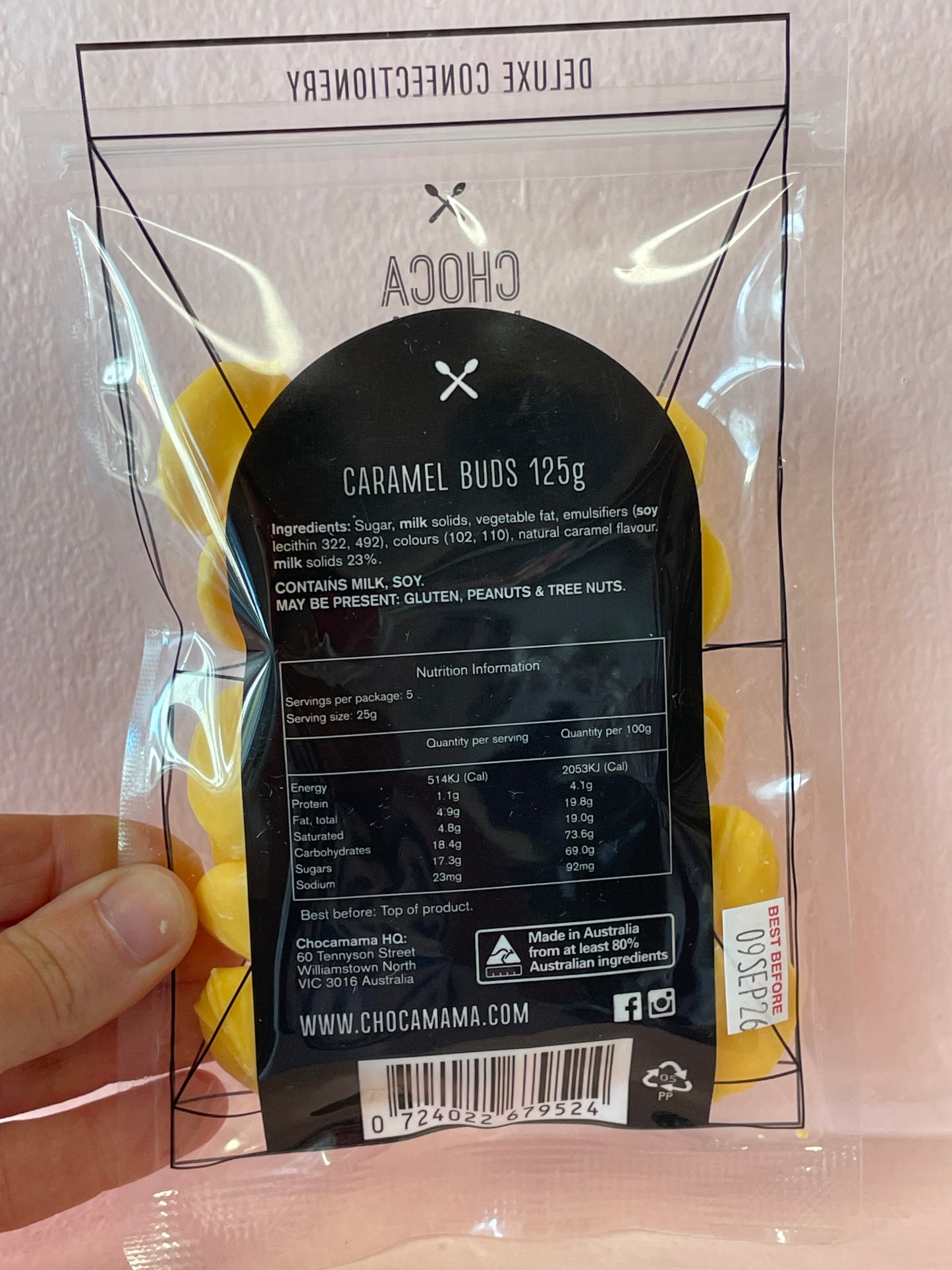 CARAMEL BUDS 125g