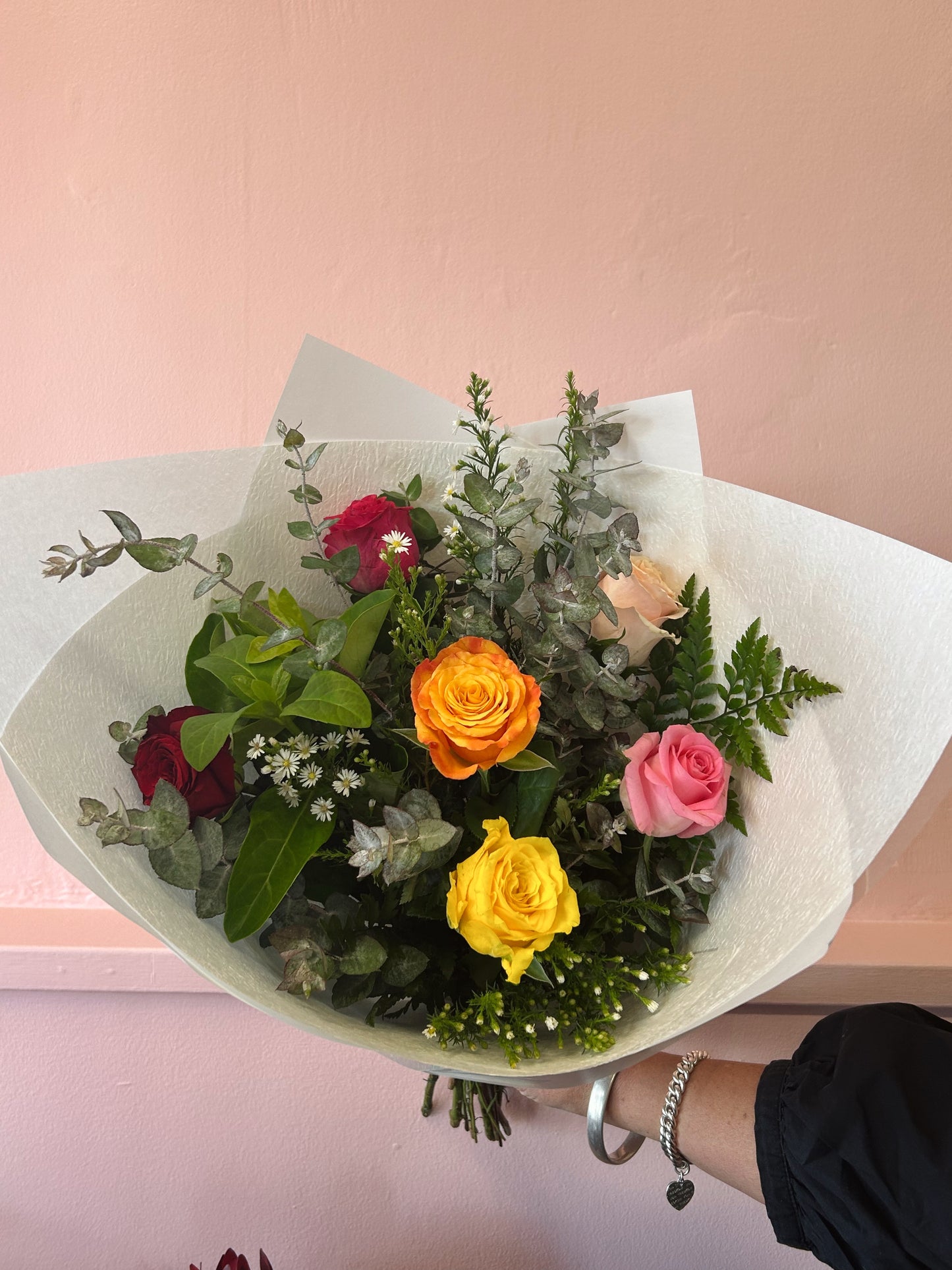 ROSES - 6x MIXED COLOURS
