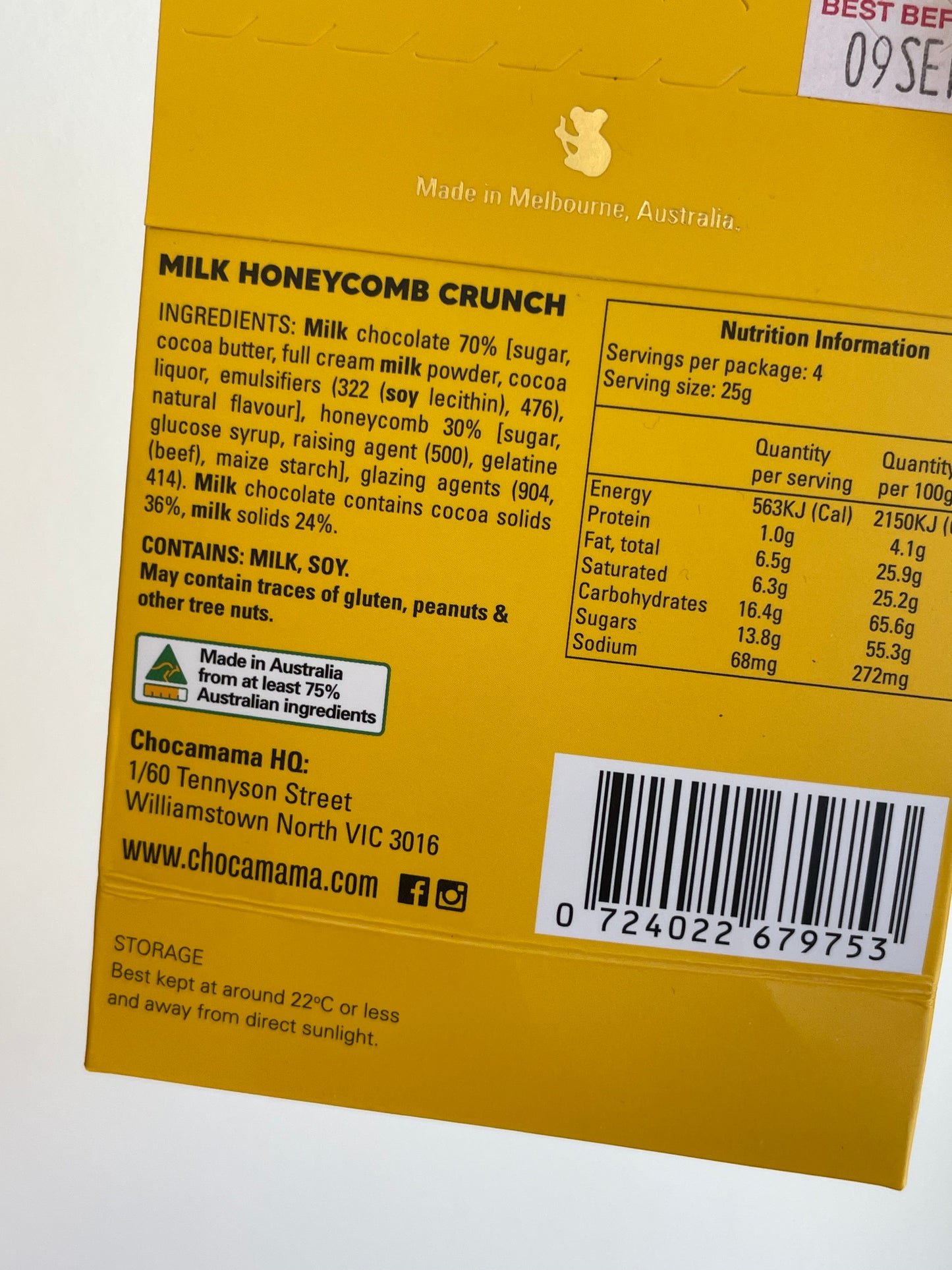 HONEYCOMB CRUNCH