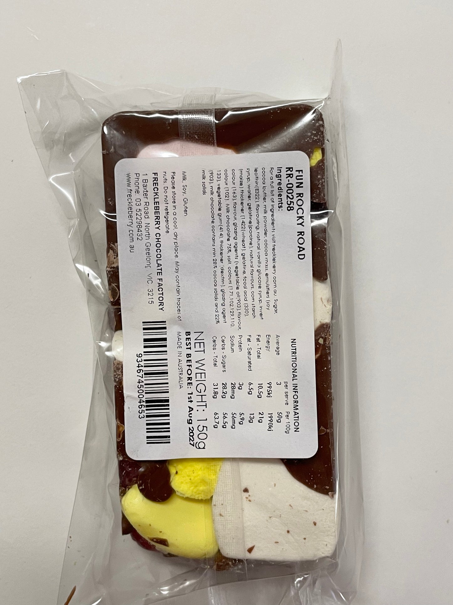 FRECKLEBERRY ROCKY ROAD 150g