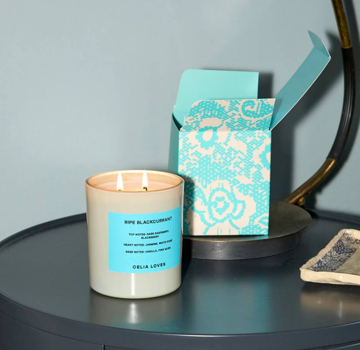RIPE BLACKCURRANT CANDLE - CELIA LOVES