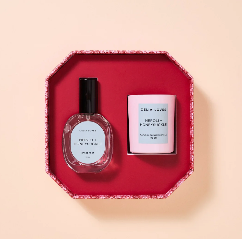 HONEYSUCKLE CANDLE + ROOM SPRAY DUO SET