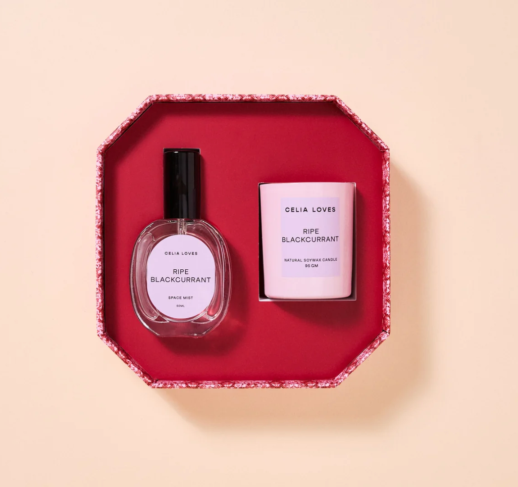 BLACKCURRANT CANDLE + ROOM SPRAY DUO SET