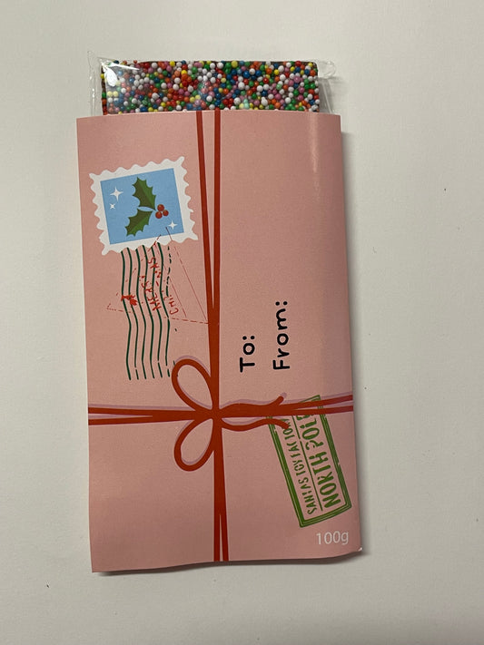 CHRISTMAS MILK CHOC BAR