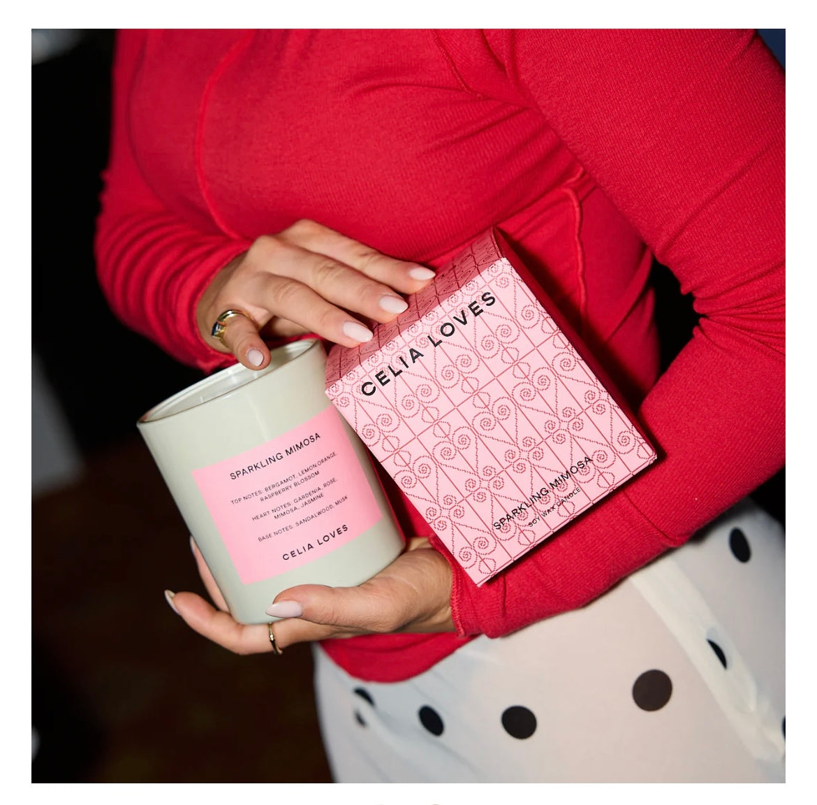 SPARKLING MIMOSA CANDLE