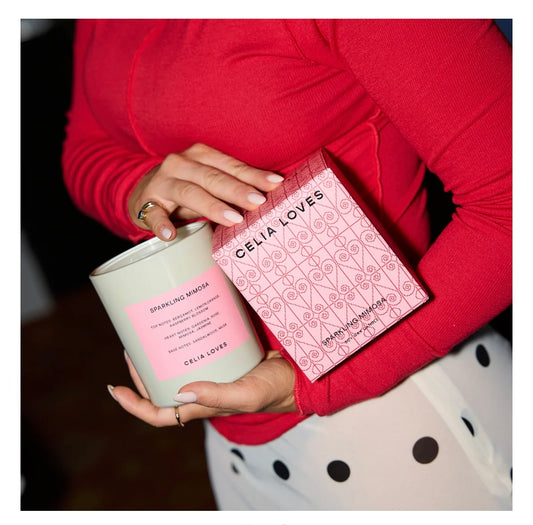 SPARKLING MIMOSA CANDLE