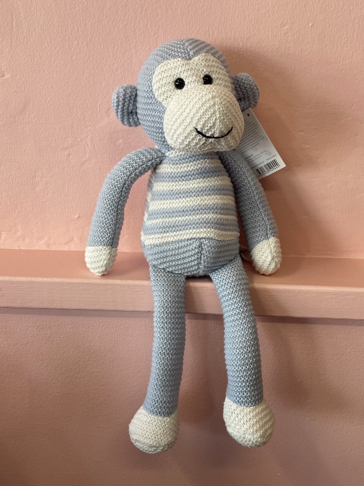 KNIT MONKEY- BLUE