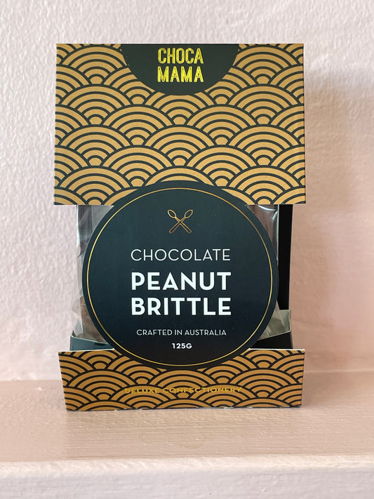CHOCOLATE PEANUT BRITTLE