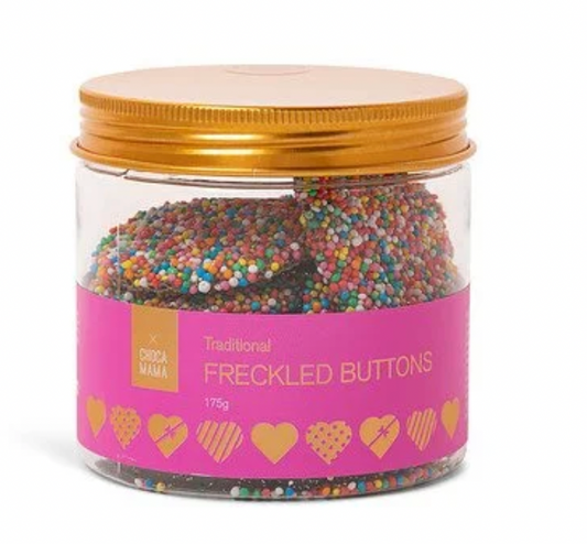 FRECKLED BUTTON TUB 175g- CHOCAMAMA