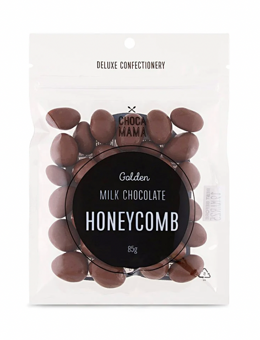 MILK CHOC HONEYCOMB 85g