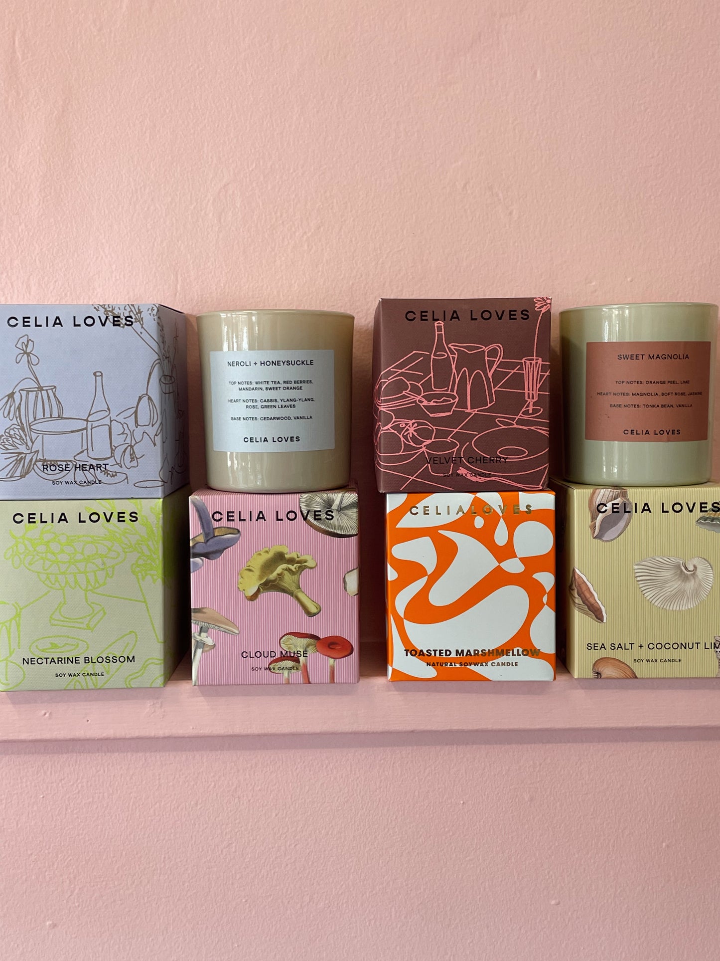 CELIA LOVES CANDLE- LARGE